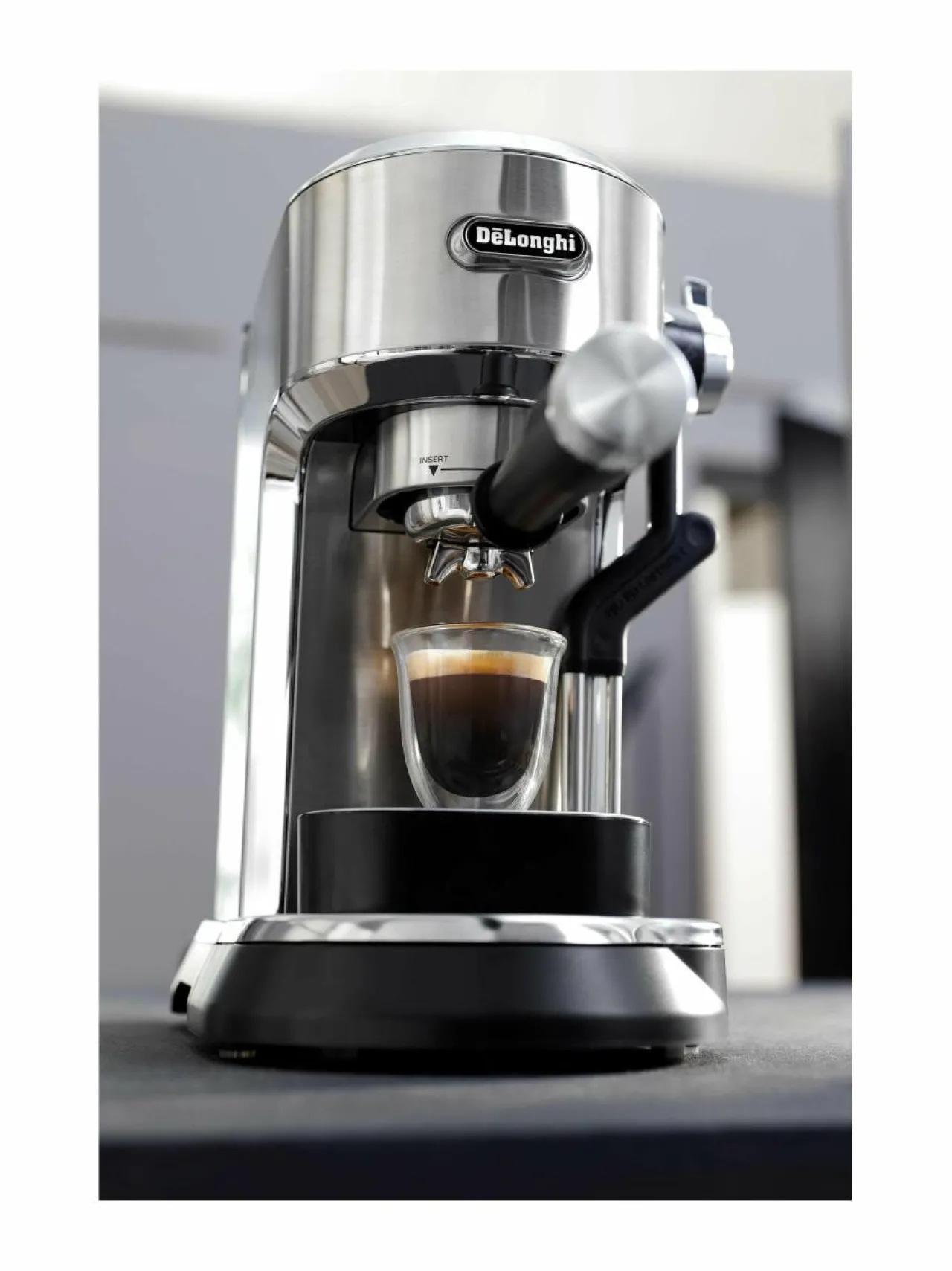 Kahvin- & Vedenkeittimet|Delonghi Dedica Maestro Plus -espressokeitin METAL