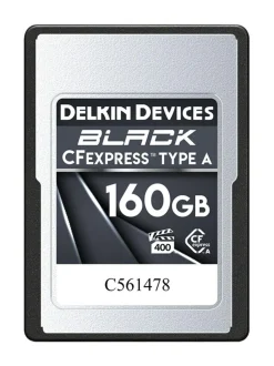 Kamerat|Delkin CFexpress Black VPG400 160GB (Type A) -muistikortti