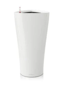 Ruukut & Istutusastiat|Lechuza Delta Premium Valkoinen Altakasteluruukku ∅30 korkeus 56cm VALKOINEN KIILTÄVÄPINTA