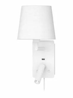 Seinävalaisimet|Design by Grönlund Denver USB -seinävalaisin WHITE