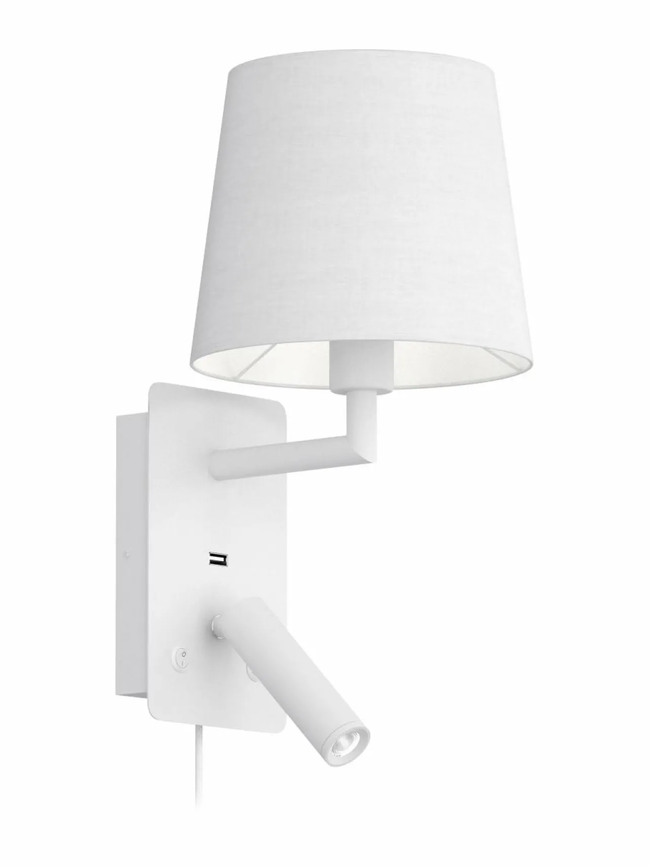 Seinävalaisimet|Design by Grönlund Denver USB -seinävalaisin WHITE