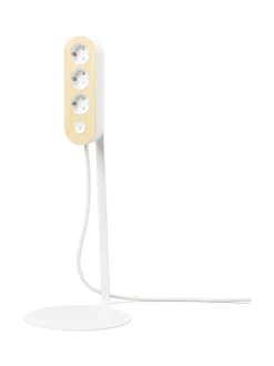 Turvatuotteet|MyNolla Design Jatkojohto Lattiajalusta - 2,8m VALKOINEN/SAARNI