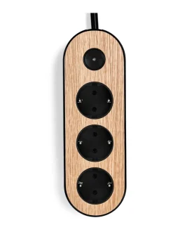 Turvatuotteet|MyNolla Design Jatkojohto, 2m - Tammi BLACK