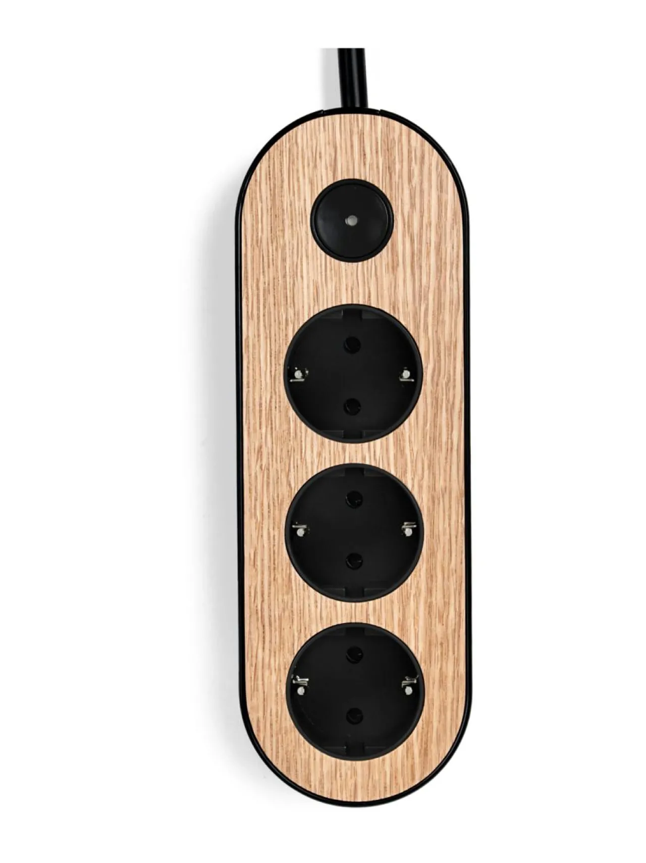 Turvatuotteet|MyNolla Design Jatkojohto, 2m - Tammi BLACK