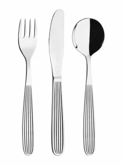 Aterimet & Tarjoiluvälineet|Iittala Dessert - jälkiruoka-aterinsetti 12-osaa STEEL