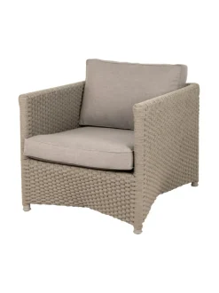 Puutarhakalusteet & Pehmusteet|Cane-Line Diamond-nojatuoli TAUPE