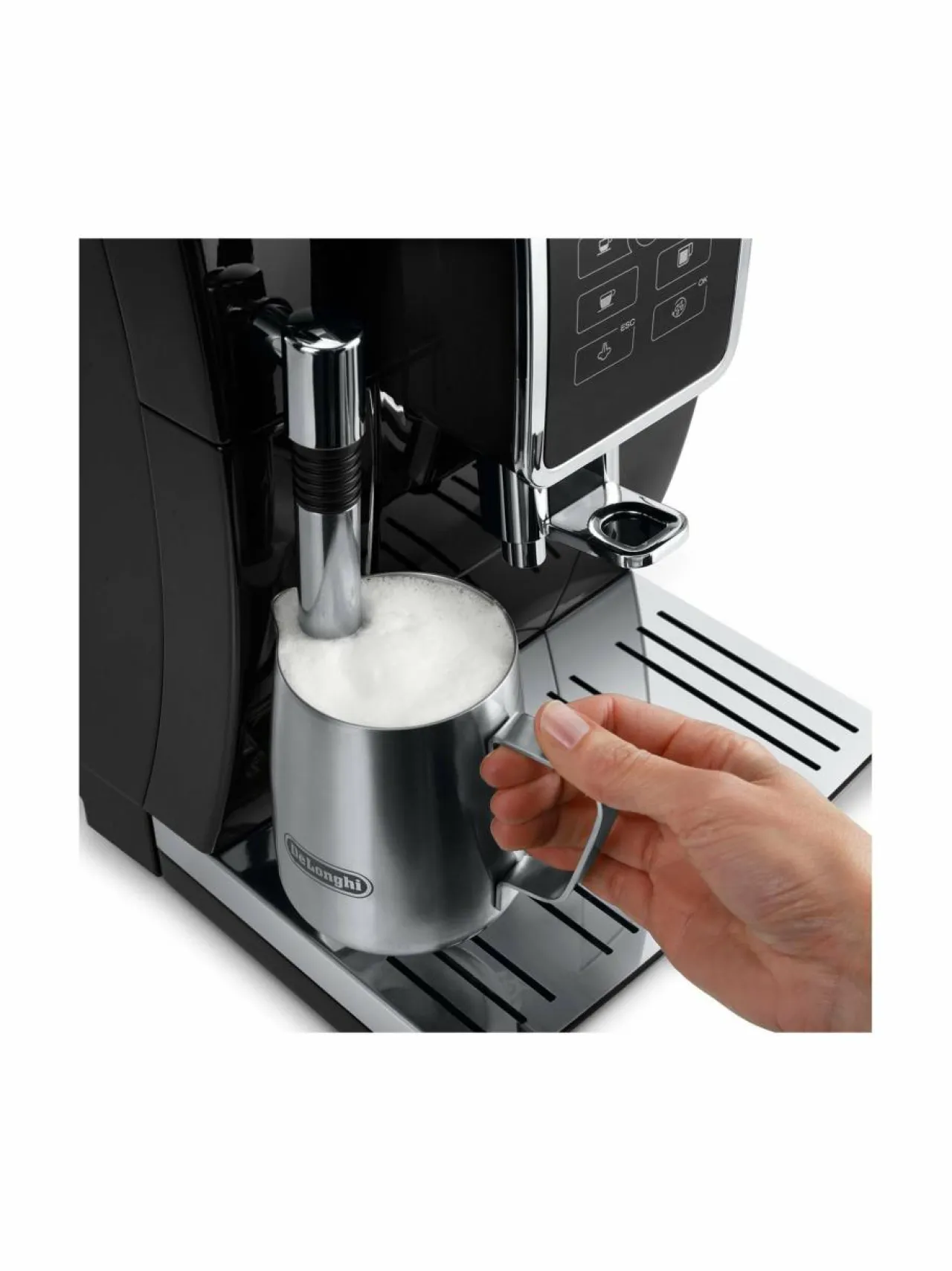 Kahvin- & Vedenkeittimet|Delonghi Dinamica ECAM 350.15.B -kahviautomaatti MUSTA