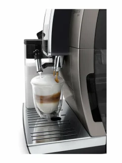 Kahvin- & Vedenkeittimet|Delonghi Dinamica Plus -kahviautomaatti TITANIUM, BLACK
