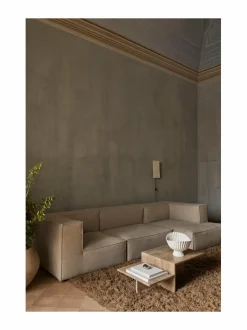 Pöydät|Ferm Living Distinct-kahvipöytä DARK BROWN TRAVERTINE