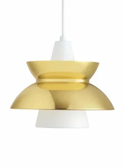 Kattovalaisimet|Louis Poulsen Doo-Wop-kattovalaisin 28,3 cm VALKOINEN/MESSINKI