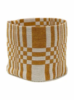 Sisustustyynyt|Johanna Gullichsen Doris XS -tekstiilikori OCHRE