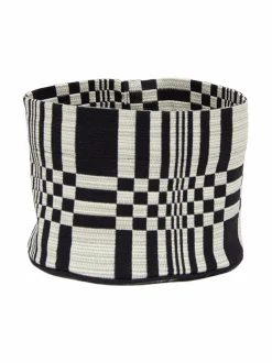 Sisustustyynyt|Johanna Gullichsen Doris XS -tekstiilikori BLACK