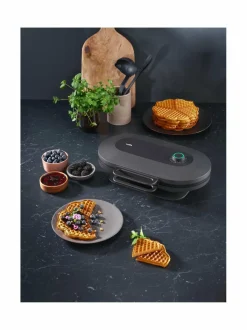 Grillit & Grillitarvikkeet|Wilfa Double Joy -vohvelirauta BLACK