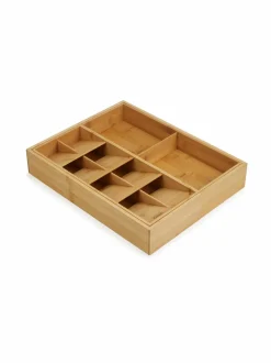 Keittiötarvikkeet|Joseph Joseph DrawerStore™ Bamboo -aterinlokero BROWN