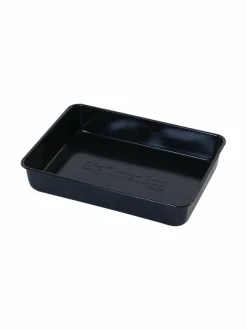 Grillit & Grillitarvikkeet|Big Green Egg Drip Pan -paistoastia 23 x 33 cm MUSTA