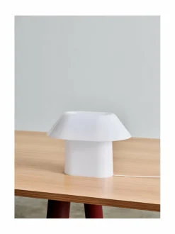 Pöytävalaisimet|HAY Drome LED -pöytävalaisin WHITE OPAL ACRYLIC