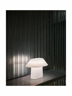 Pöytävalaisimet|HAY Drome LED -pöytävalaisin WHITE OPAL ACRYLIC