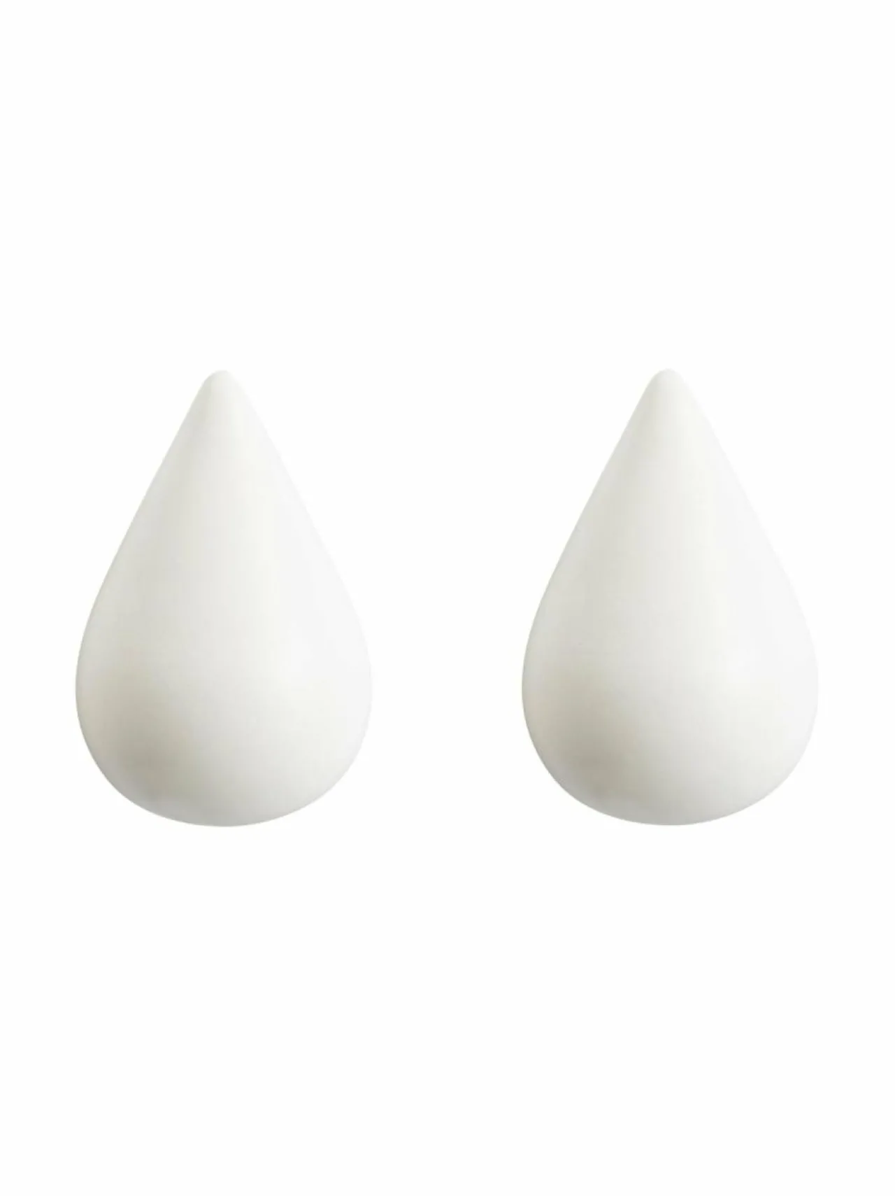 Naulakot & Koukut|Normann Copenhagen Dropit-koukku S, 2 kpl VALKOINEN