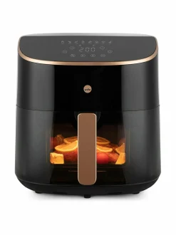 Grillit & Grillitarvikkeet|Wilfa Dualfry Airfryer -kiertoilmakypsennin 8 L BLACK