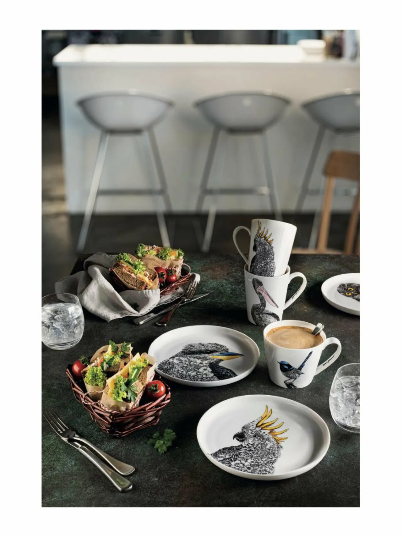 Mukit & Kupit & Asetit|Maxwell&Williams Duck-muki 13 x 10 cm BLACK