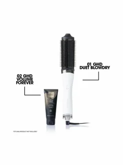 Hiustenhoito|GHD Duet Blowdry 2-in-1-hiustenkuivaajaharja WHITE