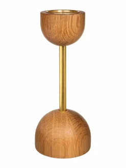 Kynttilät & Lyhdyt|Aarikka Duo-kynttilänjalka 18 cm U040/K