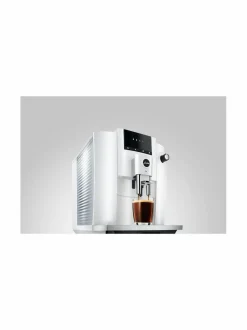 Kahvin- & Vedenkeittimet|Jura E4 Piano -kahvikone WHITE
