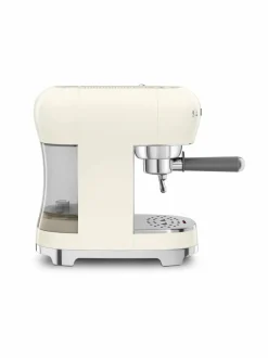 Kahvin- & Vedenkeittimet|Smeg ECF02-espressokone CREAM