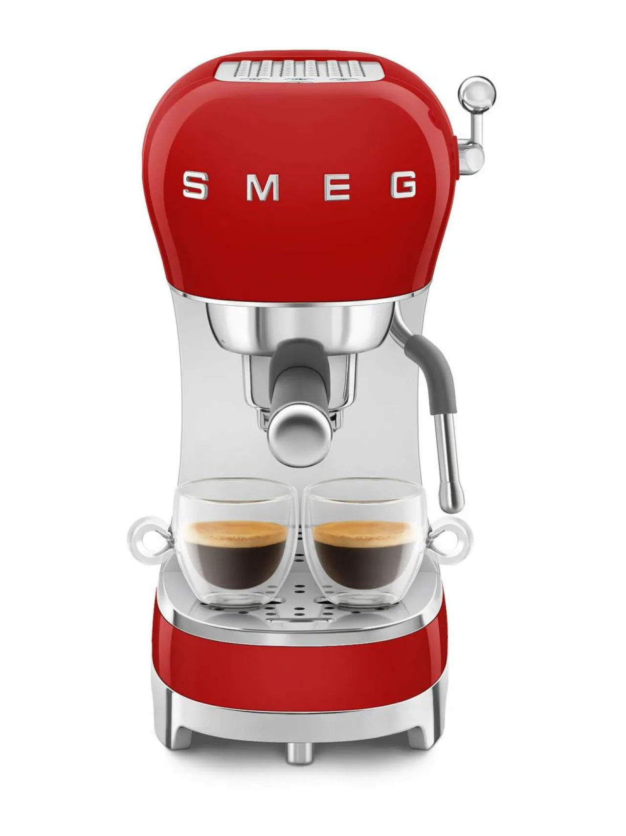 Kahvin- & Vedenkeittimet|Smeg ECF02-espressokone RED