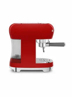 Kahvin- & Vedenkeittimet|Smeg ECF02-espressokone RED