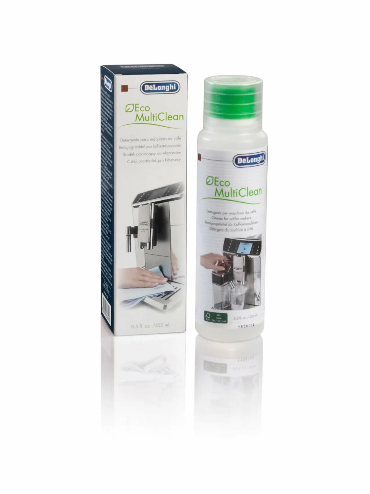 Kahvin- & Vedenkeittimet|Delonghi Eco Multiclean -puhdistusaine 250 ml