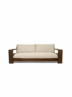 Sohvat & Nojatuolit|Ferm Living Edre Classic Linen -sohva DARK STAINED/NATURAL