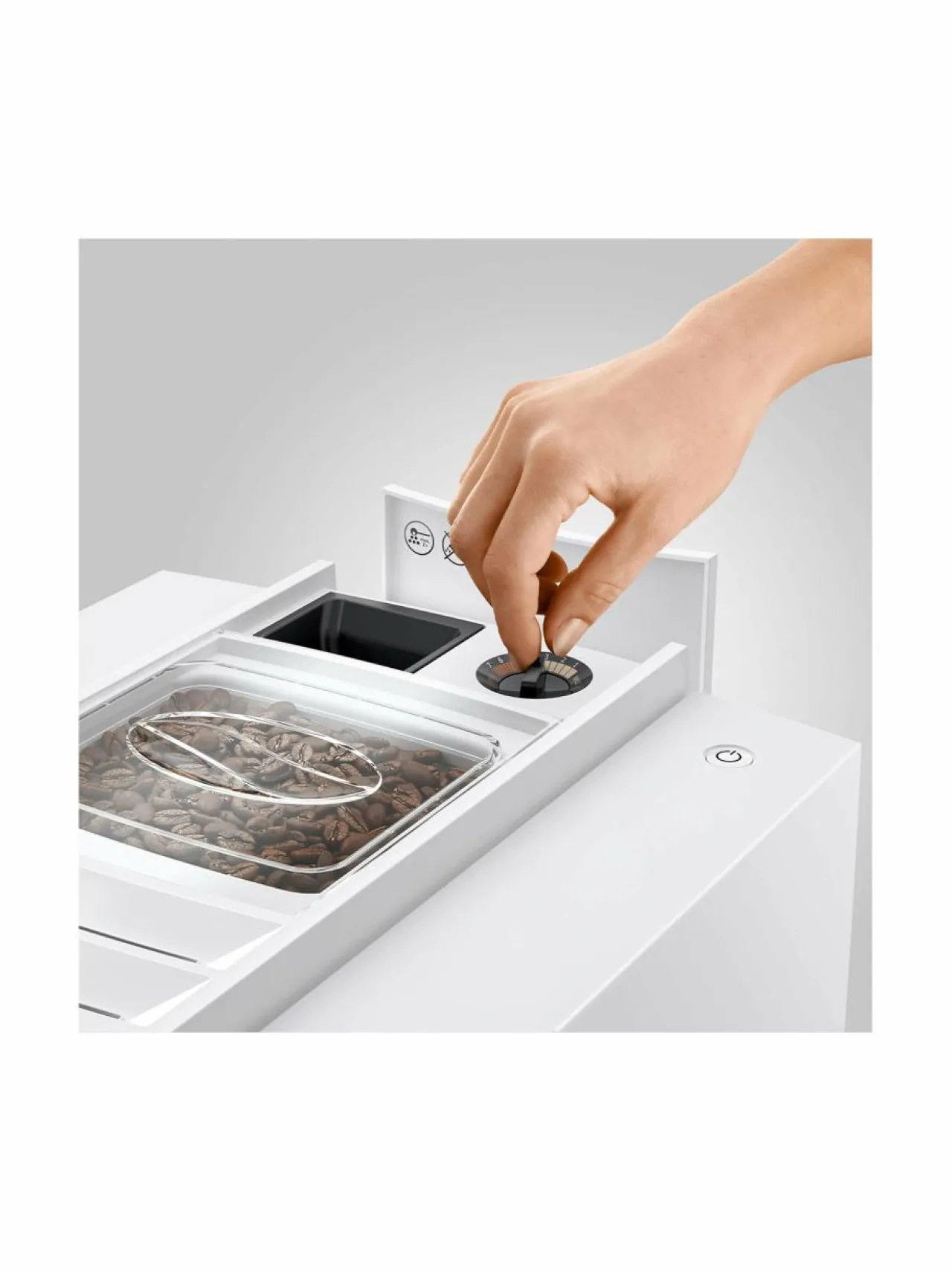 Kahvin- & Vedenkeittimet|Jura E8-kahvikone WHITE