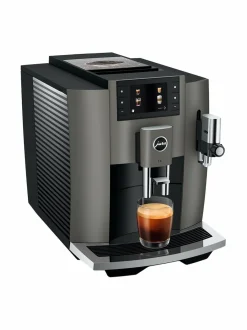 Kahvin- & Vedenkeittimet|Jura E8-kahvikone GREYSILVER