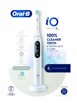 Hampaidenhoito|Oral-B Electric Toothbrush iO7 -sähköhammasharja WHITE