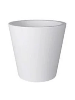 Ruukut & Istutusastiat|Elho Pure Straight Ruukku ⌀ 50 x K 51 cm VALKOINEN