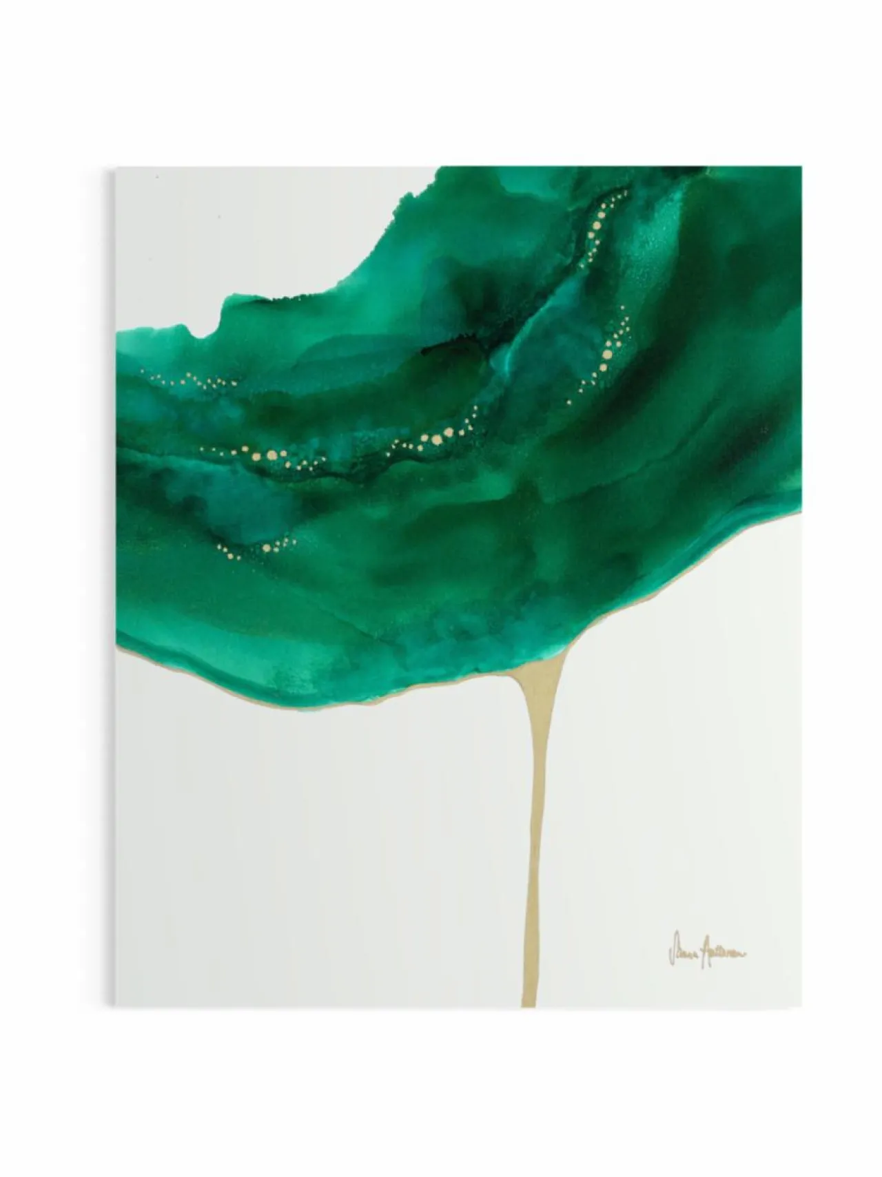 Taulut & Julisteet|KaikuArt Emerald FREESIA VIHREÄ