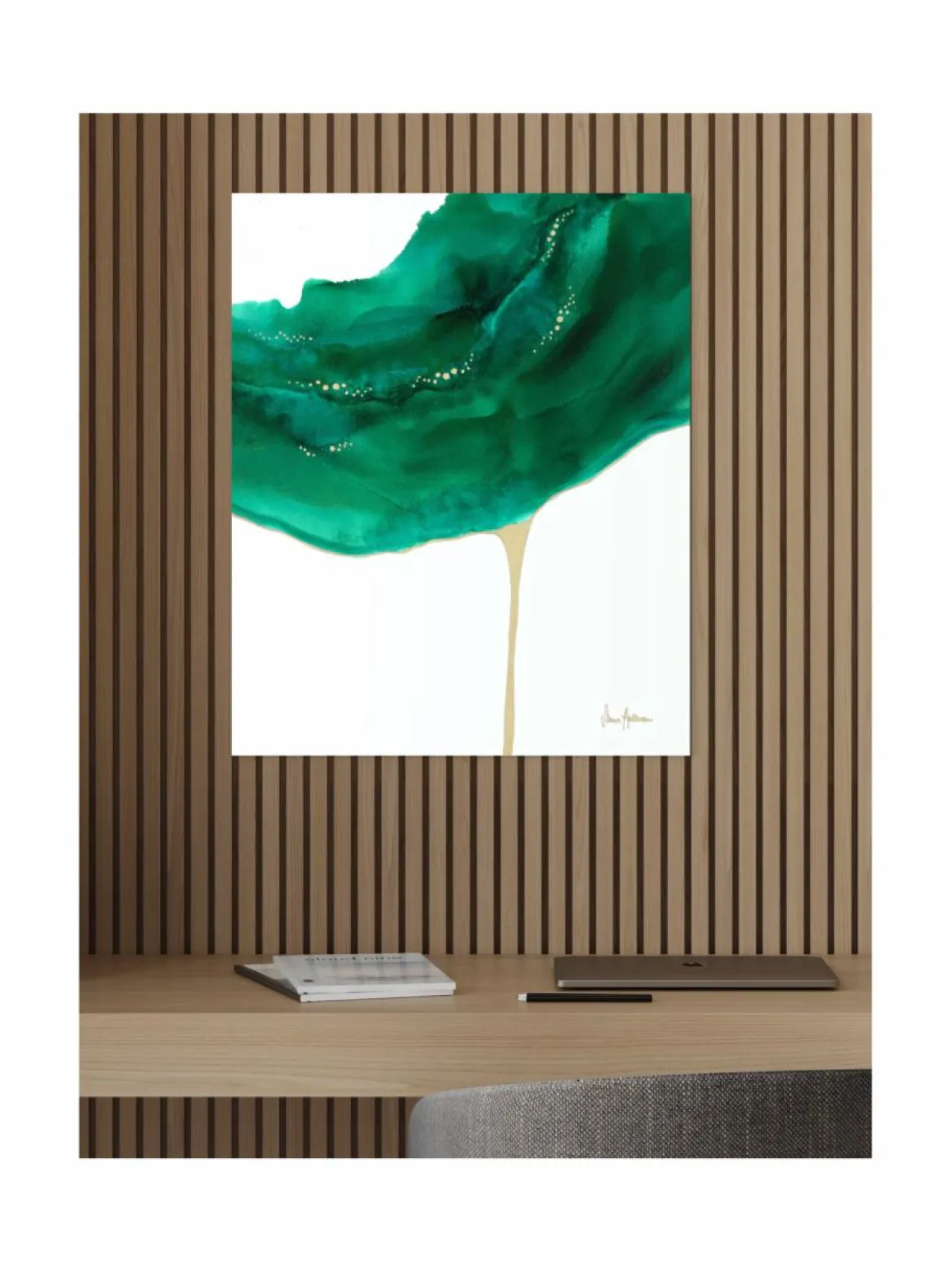 Taulut & Julisteet|KaikuArt Emerald FREESIA VIHREÄ