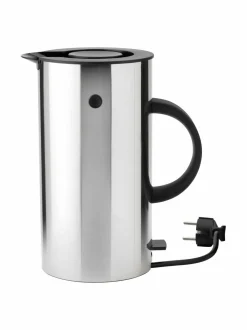Kahvin- & Vedenkeittimet|Stelton EM77-vedenkeitin 1,5 l STEEL