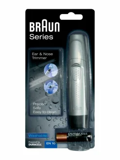 Ihokarvanpoisto|Braun EN10 Ear&Nose Trimmer -hygieniatrimmeri HARMAA