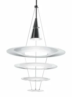 Kattovalaisimet|Louis Poulsen Enigma 425 -riippuvalaisin TERÄS