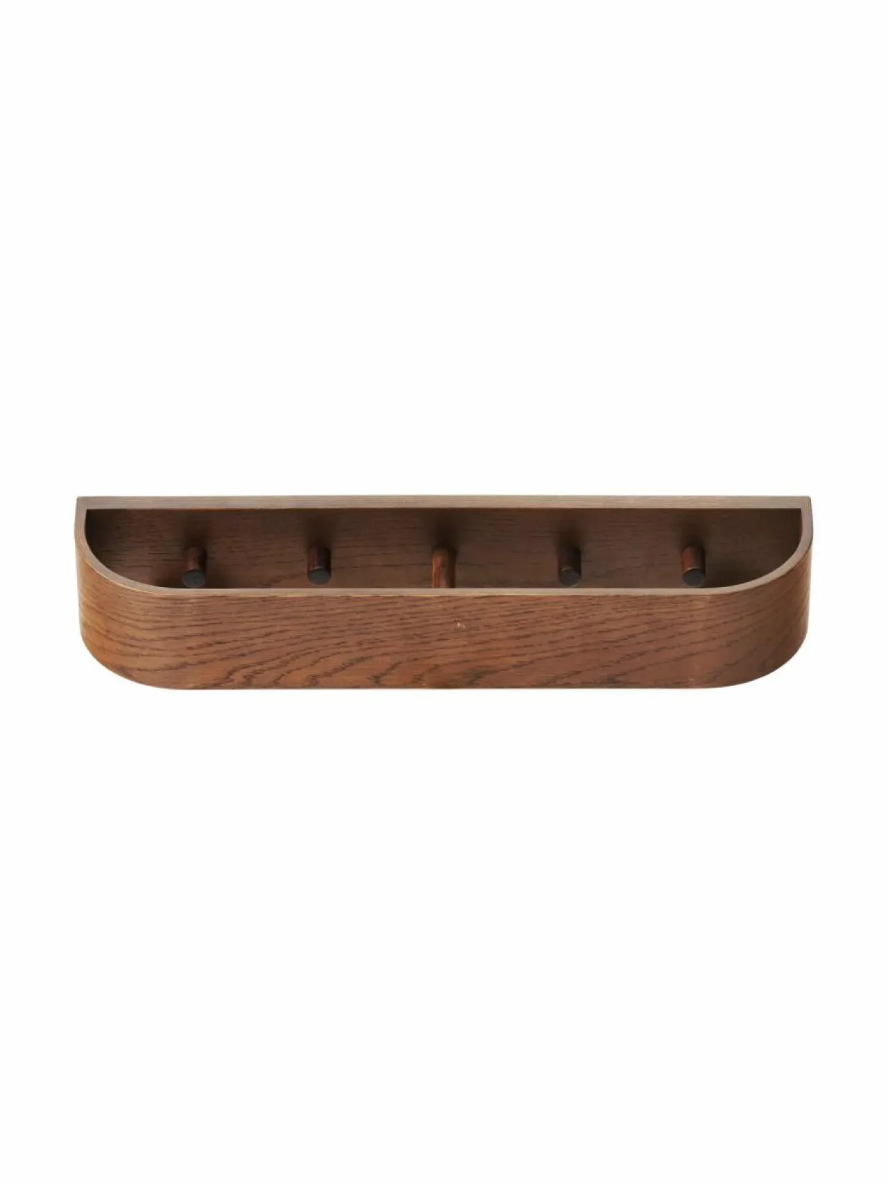 Hyllyt & Kaapit|Audo Copenhagen Epoch Rack -naulakko 50 cm DARK STAINED OAK