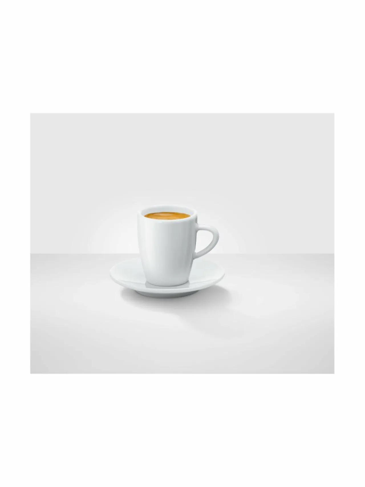 Kahvin- & Vedenkeittimet|Jura Espressokuppi ja aluslautanen 2 kpl WHITE