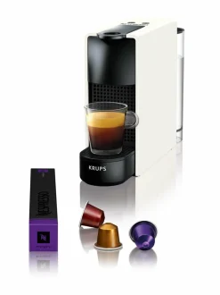 Kahvin- & Vedenkeittimet|Nespresso Essenza Mini -kahvikone By Krups WHITE