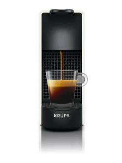 Kahvin- & Vedenkeittimet|Nespresso Essenza Mini -kahvikone By Krups WHITE