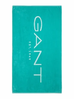 Kylpyhuonetekstiilit|Gant Home Est. 1949 ‑rantapyyhe 353 TROPIC BLUE