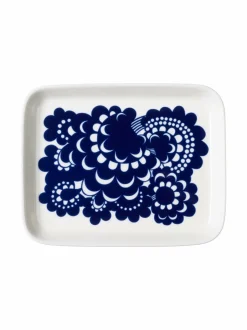 Lautaset & Kulhot|Arabia Esteri-lautanen 15 x 19 cm BLUE