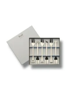 Aterimet & Tarjoiluvälineet|Mepra Evento-kakkuhaarukka 6 kpl