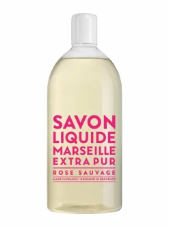 Wellness|Compagnie de Provence Extra Pur Wild Rose -nestesaippua, täyttöpakkaus 1 l