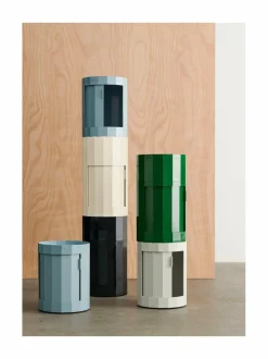 Lipastot & Tasot|HAY Facet Low -kaappi MISTY GREY